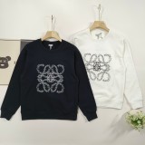 使い勝手良し ロエベ  激安偽物 新型龍紋刺繍ロゴカジュアル丸首パーカー2色