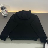 高品質 プラダ n級品 新シーズン立体刺繍エアリーコットン連帽パーカー