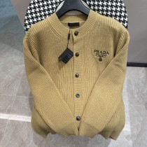 一目惚れ♪ プラダ 偽物通販 23 ss新作ニットウール混紡セーターカーディガン