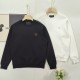 一目惚れ♪ プラダ コピー 新型重工業三角標立体ロゴカジュアル丸首衛衣2色