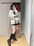 【限定】ロエベ コピーおすすめ早秋の新作ぶつかり色ニットカーディガン