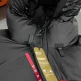 追跡付 プラダ スーパーコピー レッドゴムの定番ダウンジャケット