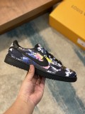 新作 ルイヴィトン 激安偽物 メンズ共同ブランド スニーカー