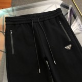 超話題! プラダ スーパーコピー 三角ロゴ入りカジュアルビームパンツ衛ズボンロングパンツ