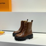 入手困難  ルイヴィトン スーパーコピー 秋冬新作レトロな厚底シューズシリーズチェルシーブーツ
