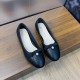使い勝手良し ディオール スーパーコピー 2024早春高定シリーズ新ロゴ電気刺繍トウチェックバレエ婦人靴