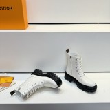 累積売上総額第１位！ルイヴィトン 激安通販 秋冬新作レトロな厚底シューズシリーズチェルシーブーツ