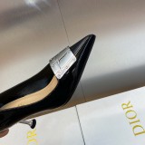 超奇跡の入荷☆ ディオール 激安通販 ファッションショーの高定La Parisienneシリーズの異形ヒールの尖った女単靴