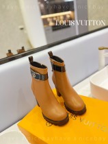 超奇跡の入荷☆ ルイヴィトン コピーおすすめ 全本革の太いハイヒールのマーティンブーツは