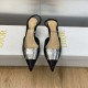 【限定】 ディオール n級品 ファッションショーの高定La Parisienneシリーズの異形ヒールの尖った女単靴