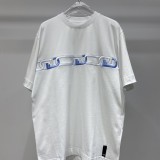 累積売上総額第１位！フェンディ  コピー クラシックロックロゴ丸首半袖Tシャツ半袖
