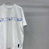 累積売上総額第１位！フェンディ  コピー クラシックロックロゴ丸首半袖Tシャツ半袖