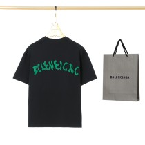 日本未入荷 バレンシアガ 激安偽物 24 ssプリント半袖Tシャツ