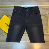 超奇跡の入荷☆ フェンディ激安通販 アルファベット刺繍コーナー同時新品重工業水洗ジーンズ
