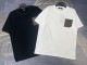 稀少 フェンディ 激安通販 2024春夏新作刺繍ロゴラウンドネック半袖Tシャツ2色