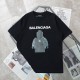 累積売上総額第１位！バレンシアガ スーパーコピー アプリントアルファベットロゴカジュアル半袖Tシャツ