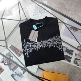 超話題! バレンシアガ コピーおすすめ 新作火餡アルファベットプリントロゴ半袖スリーブTシャツ