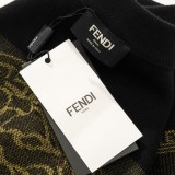 超話題! フェンディ コピーおすすめ FENDI×ファン・サンチョルVERSACE連名ジャカードニットプルオーバーセーター
