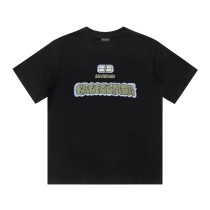 稀少 バレンシアガ スーパーコピー 24 ssプリント半袖Tシャツ