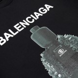 累積売上総額第１位！バレンシアガ スーパーコピー アプリントアルファベットロゴカジュアル半袖Tシャツ