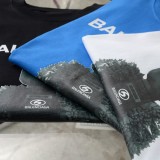累積売上総額第１位！バレンシアガ スーパーコピー アプリントアルファベットロゴカジュアル半袖Tシャツ