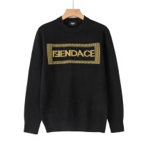 超話題! フェンディ コピーおすすめ FENDI×ファン・サンチョルVERSACE連名ジャカードニットプルオーバーセーター