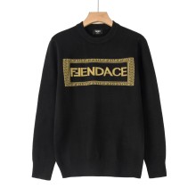 超話題! フェンディ コピーおすすめ FENDI×ファン・サンチョルVERSACE連名ジャカードニットプルオーバーセーター
