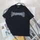 超話題! バレンシアガ コピーおすすめ 新作火餡アルファベットプリントロゴ半袖スリーブTシャツ