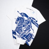 大人気 バーバリー 激安通販 馬術騎士プリントコットン半袖Tシャツ
