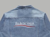 ★超人気 バレンシアガ n級品 Balenciaga満印弾幕デニムジャケット