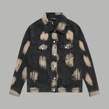 超話題! バレンシアガ コピー Balenciaga重工丸ドリル水洗いデニムジャケット