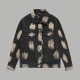超話題! バレンシアガ コピー Balenciaga重工丸ドリル水洗いデニムジャケット
