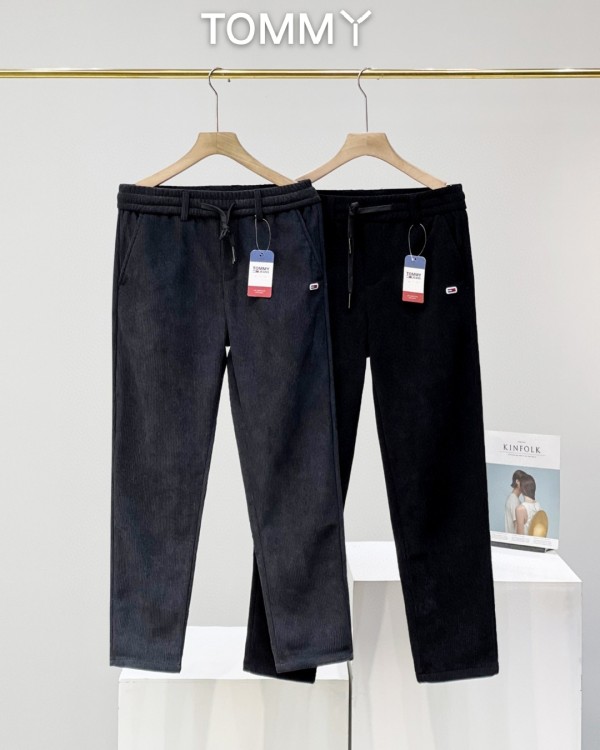 入手困難トミー 偽物通販 Tommy2024年春の最新型トミーコーデュロイ純綿衛ズボン2色