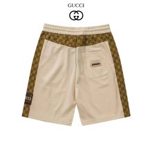 追跡付 グッチ コピーおすすめ 24春夏限定連名シリーズサイドステッチクラシックダブルG老花ショーツ2色