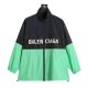 使い勝手良し バレンシアガ スーパーコピー Balenciaga蛍光緑の継ぎ目スローガン突撃ジャケット