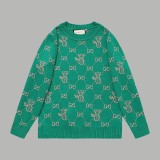 一目惚れ♪ グッチ コピーおすすめ パイナップルフルプリントジャカードカスタムウールセーター
