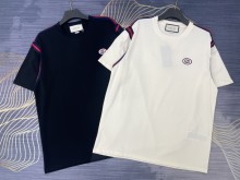 【話題商品！】グッチ 激安通販 2024春夏新作リボン丸首半袖Tシャツ2色