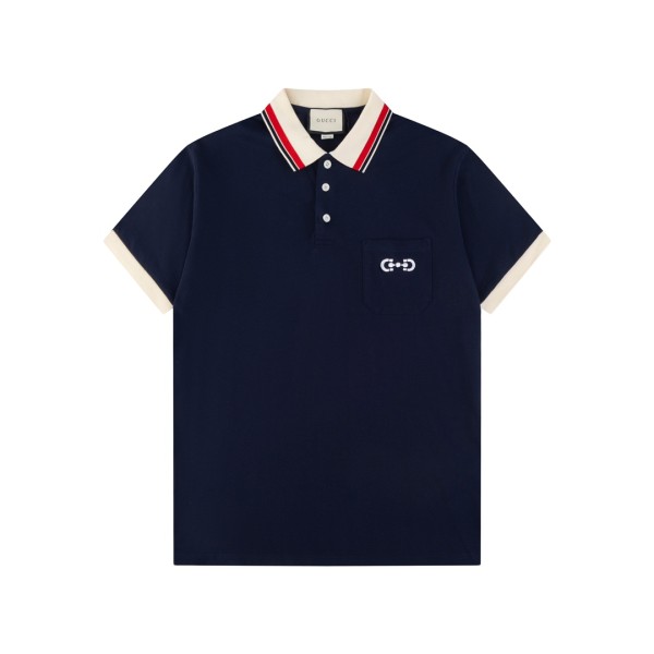 使い勝手良し グッチ コピーおすすめ 2024春夏ママチャリボタンポケット刺繍polo