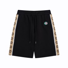 累積売上総額第１位！グッチ n級品 アルファベット2 G刺繍LoGOロゴサイドアルファベットリボン5分パンツ