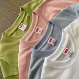 入手困難 シュプリーム スーパーコピー 胸元シンプルアルファベット立体プリント半袖Tシャツ4色