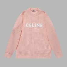 日本未入荷 セリーヌ スーパーコピー Celine胸文字オーダーウールセーター