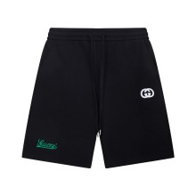 日本未入荷 グッチ 激安偽物 立体アルファベットシンプルLoGOロゴ刺繍五分パンツ