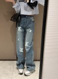 ★超人気 セリーヌ 偽物通販 フロマージュアルファベットジーンズ