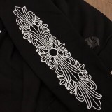 新作 クロムハーツ 偽物通販 ダークブルー限定クロスデニムジャケット