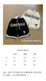 超話題! クロムハーツ n級品 Chrome Hearts 24 ssクロッチの前にサンスクリット文字刺繍ロゴリボン付きショーツ2色