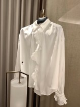 稀少 ディオール n級品 リトルミツバチ木耳元セレブ風シャツ