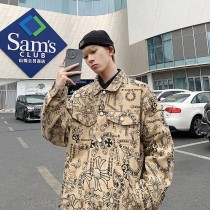 稀少 クロムハーツ コピー 十字架サンスクリットコーナーカップル用春秋満印十字架開襟デニムジャケット