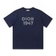 使い勝手良し ディオール 偽物通販 24 ss最新龍年シリーズ1947柄半袖Tシャツ