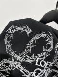 追跡付 ロエベ スーパーコピー 新作刺繍入りビッグロゴ
