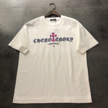 累積売上総額第１位！クロムハーツ n級品 2024新作羽付き蛍光半袖Tシャツ
